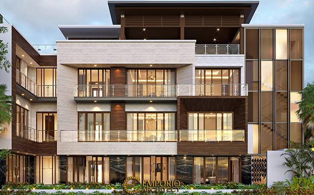 Desain Rumah Modern 3 Lantai Bapak Rito di  NTT (Nusa Tenggara Timur)