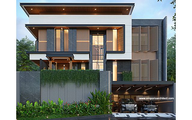 Mr. IW 2020 Modern House 3 Floors Design - Cipete, Jakarta Selatan