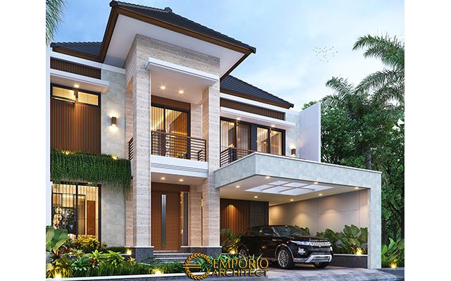 Desain Rumah Modern 3 Lantai Bapak Mathius di  Makassar, Sulawesi Selatan