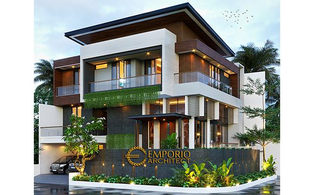 Mr. Windu Modern House 3 Floors Design - Bintaro, Jakarta Selatan
