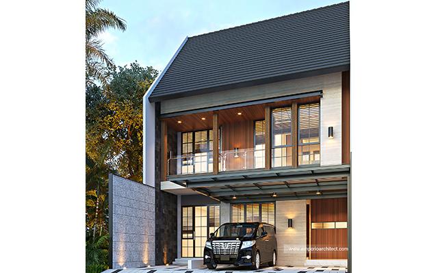 Mr. Rama Modern House 3 Floors Design - Jakarta Utara