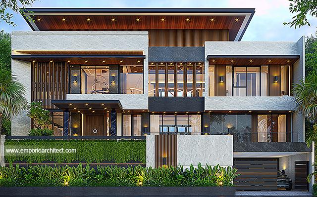 Mr. RZ 1604 Modern House 3 Floors Design - Tegal, Jawa Tengah