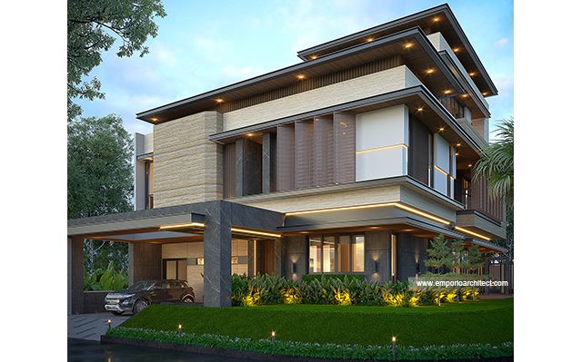 Mr. VRD 2088 Modern House 3 Floors Design - BSD, Tangerang Selatan