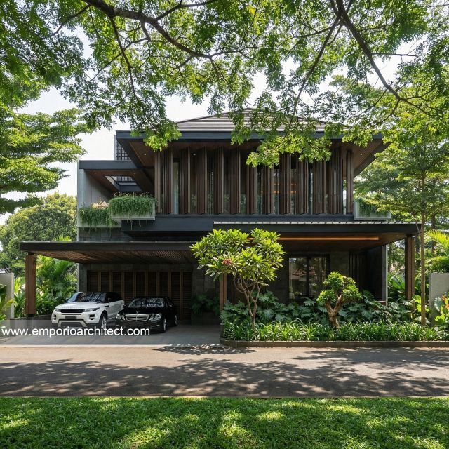 Desain Rumah Modern 3 Lantai Bapak CLS di  Gading Serpong, Tangerang