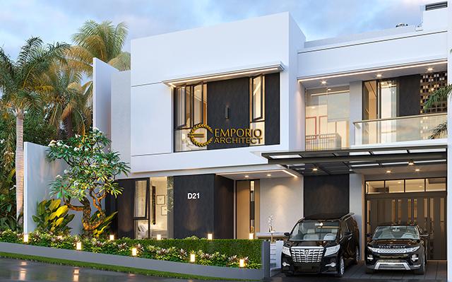 Mr. Risman Modern House 3 Floors Design - Bintaro, Jakarta Selatan