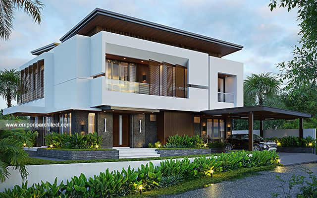 Mr. SNL 1745 Modern House 3 Floors Design - Batam