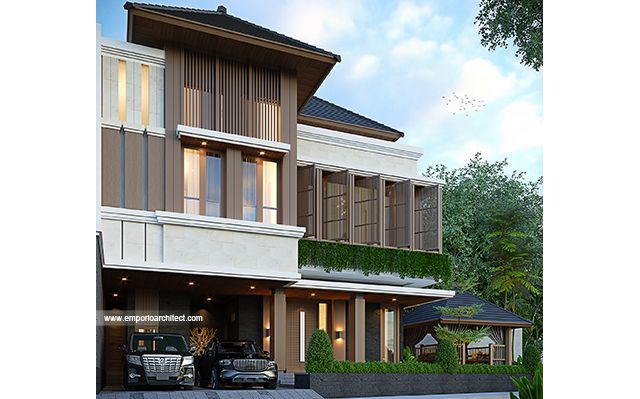 Mrs. MG 2147 Modern House 3 Floors Design - BSD, Tangerang Selatan