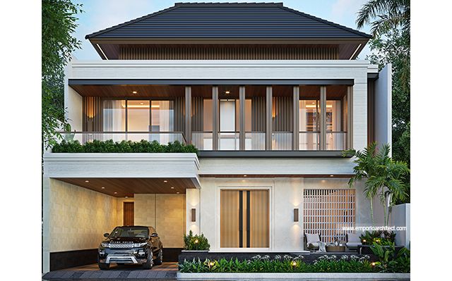 Desain Rumah Modern 3 Lantai Bapak ADR 2108 di  Badung, Bali