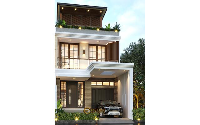 Mrs. Liza Fitria Modern House 3 Floors Design - Bukittinggi, Sumatera Barat