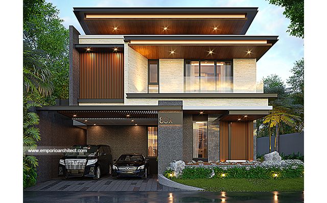 Mrs. AFN 2117 Modern House 3 Floors Design - Balikpapan