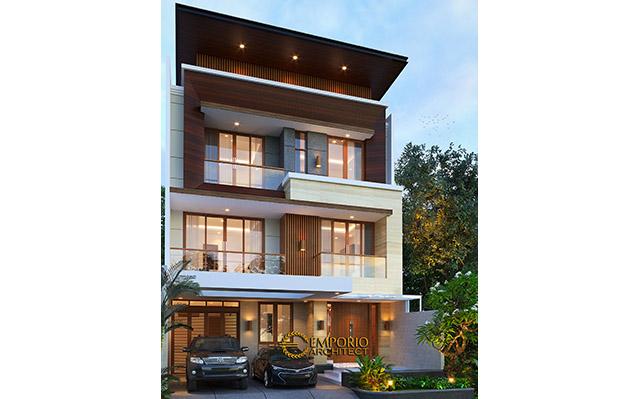 Mr. Teddy Modern House 3 Floors Design - Jakarta Utara