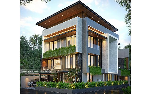 Mrs. RN 2053 Modern House 3 Floors Design - Jambi