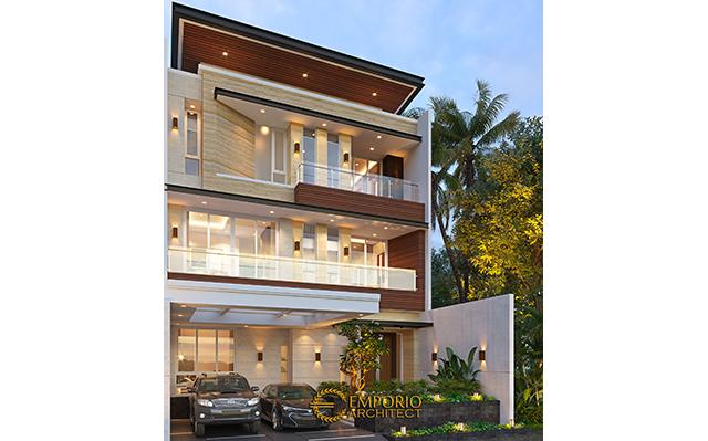 Mr. Gunawan Modern House 3 Floors Design - Jakarta Barat