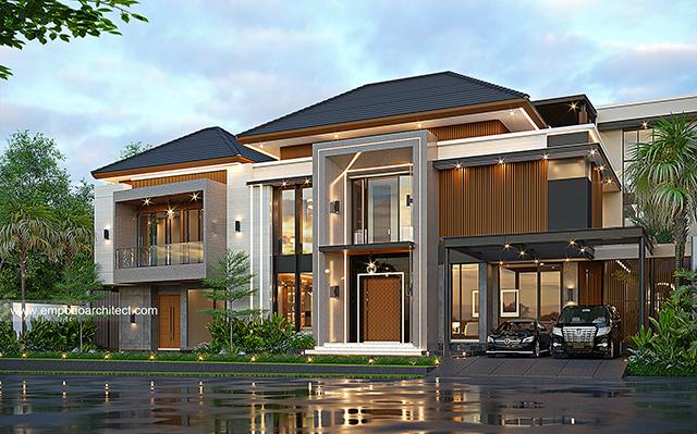 Mrs. YSC 1578 Modern House 3 Floors Design - Malang