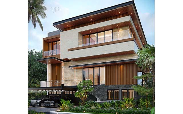 Mr. YSF 1486 Modern House 3 Floors Design - PIK 2, Tangerang