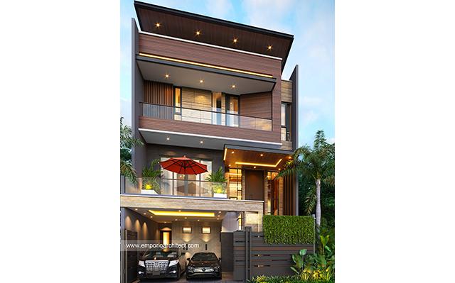 Mr. LBY Modern House 3.5 Floors Design - Sunter, Jakarta Utara