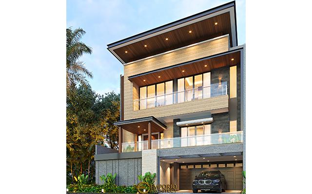 Mrs. Aphing Modern House 3.5 Floors Design - Jakarta