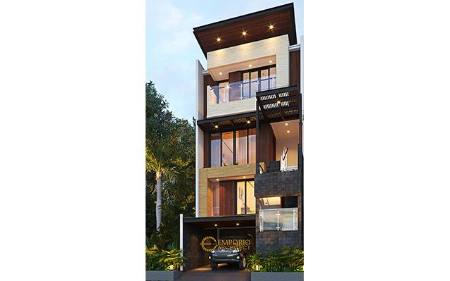 Mr. Doddy Modern House 3.5 Floors Design - Jakarta Utara