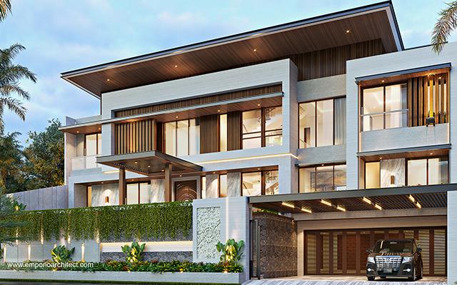 Mrs. R.A 2031 Modern House 3.5 Floors Design - Bandung