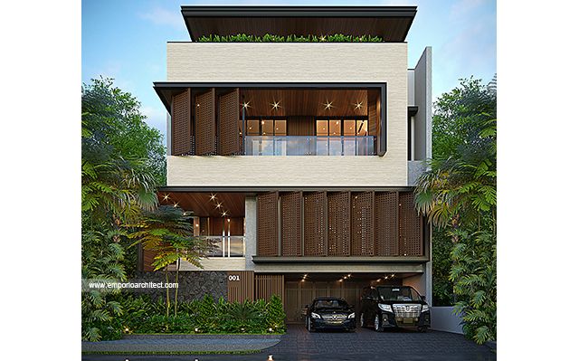 Mr. APG 2136 Modern House 4 Floors Design - Serpong, Tangerang Selatan