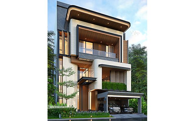 Mr. MTJ Modern House 4 Floors Design - PIK 2, Tangerang