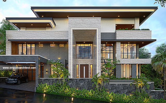 Mr. ADM 1792 Modern House 4 Floors Design - Bandung