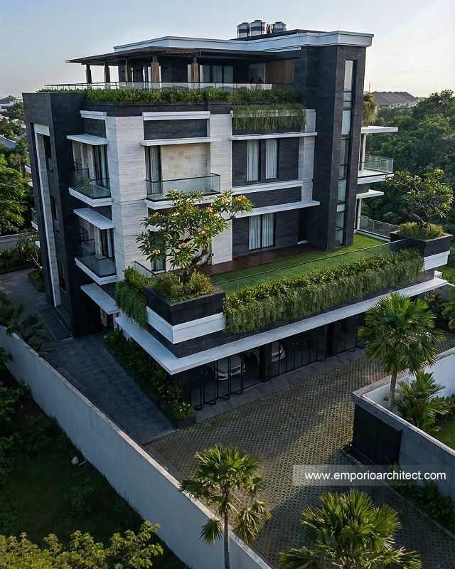 Mrs. YNN 2293 Modern House 4 Floors Design - Uluwatu, Badung, Bali