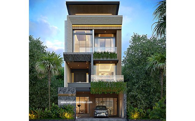 Mrs. VRG 1612 Modern House 4 Floors Design - Sunter, Jakarta Utara