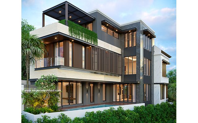 Mr. MHA 1885 Modern House 4 Floors Design - Bintaro, Jakarta Selatan