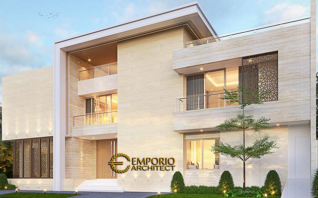Mr. Hendro Modern Contemporary House 4 Floors Design - Tangerang