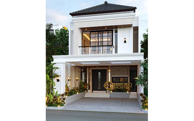 Mr. Dwi Modern Classic House 2.5 Floors Design - Jakarta Selatan