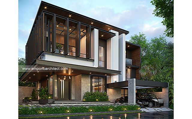 Mr. AD 2137 Modern Industrial House 3 Floors Design - BSD, Tangerang Selatan