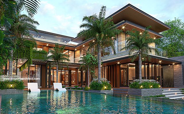 Mr. WWN 1782 and Mrs. NV Modern Contemporary House 4 Floors Design - Semarang