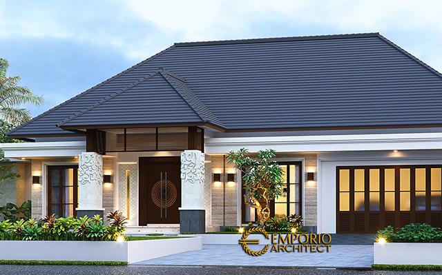 Desain Rumah Villa Bali 1 Lantai Bapak Benny di  Gorontalo