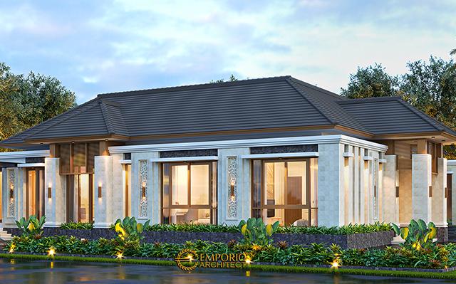 Desain Rumah Villa Bali 1 Lantai Ibu Fenny di  Jakarta