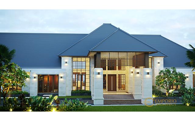 Desain Rumah Villa Bali 1 Lantai Mr. D di  Bukittinggi, Sumatera Barat