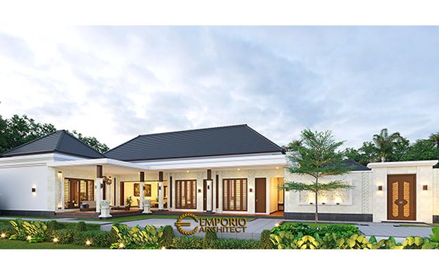 Desain Rumah Villa Bali 1.5 Lantai Ibu Dewi di  Singaraja, Bali