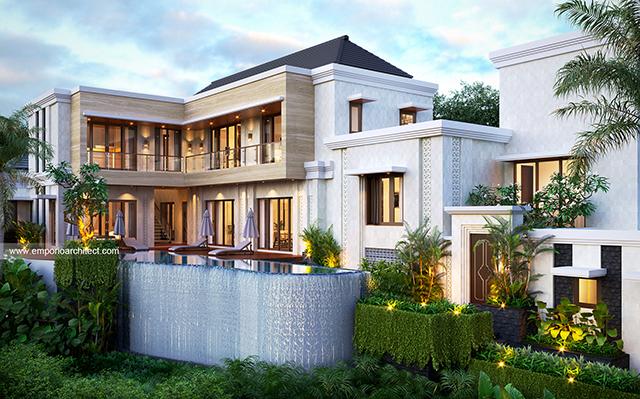 Desain Rumah Villa Bali 2 Lantai Bapak FRS di  Pecatu, Badung, Bali