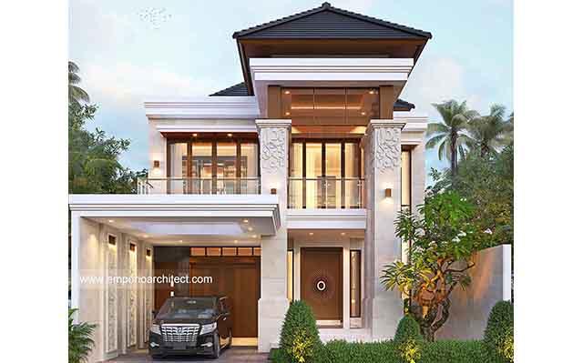 Desain Rumah Villa Bali 2 Lantai Mr. KY di  Bali