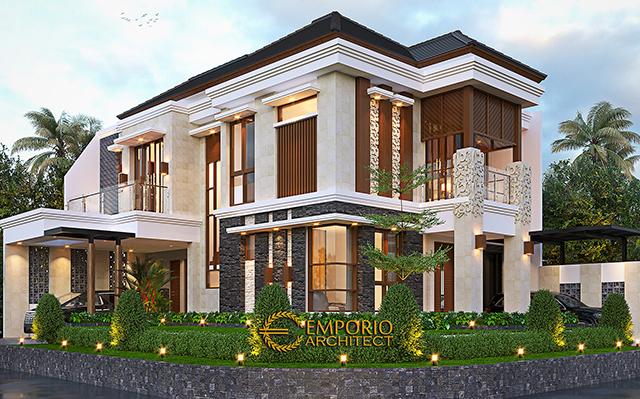 Desain Rumah Villa Bali 2 Lantai Bapak Andi di  Bekasi, Jawa Barat
