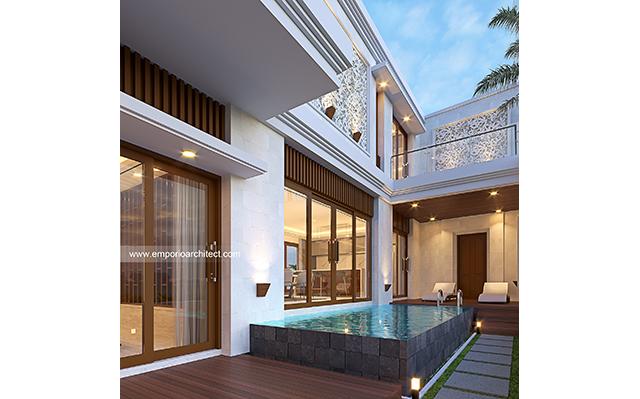 Mrs. LZA 1377 Villa Bali House 2 Floors Design - Tangerang