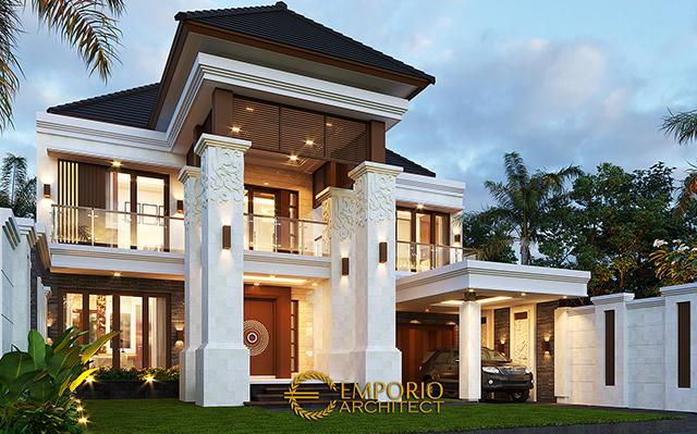 Mr. Daniel Villa Bali House 2 Floors Design - Gorontalo