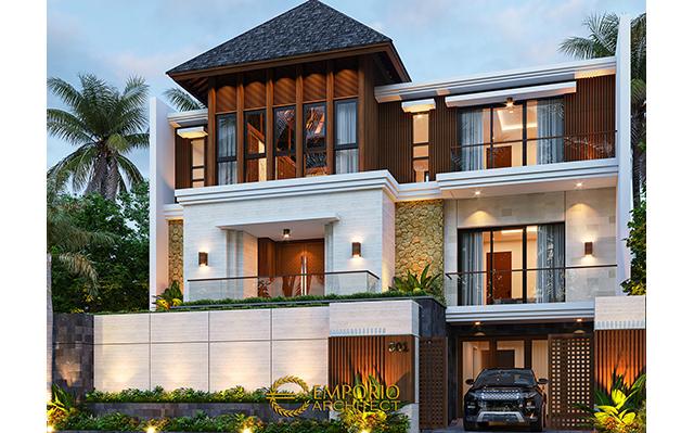 Desain Rumah Villa Bali 2.5 Lantai Mr. Yusri di  Malaysia
