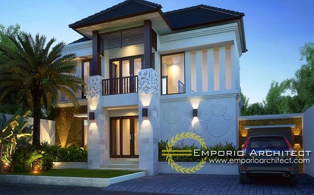 Mr. Wayan Budi Villa Bali House 2 Floors Design - Denpasar, Bali