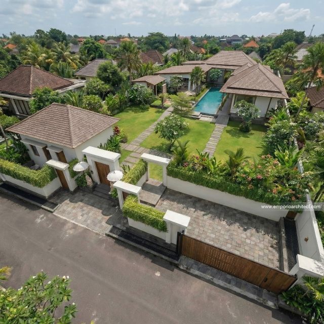 Mr. CK Modern Villa 1 Floor Design - Bali