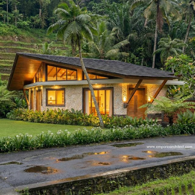 Mr. CMR 2239 Modern Villa 1 Floor Design - Tabanan, Bali