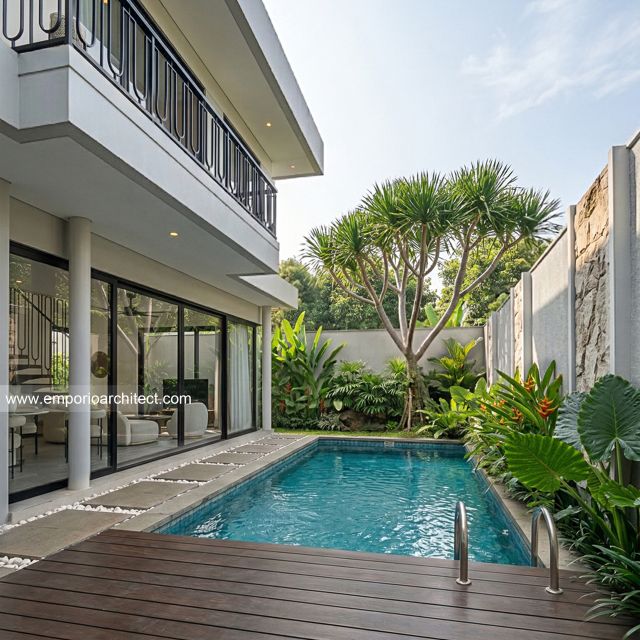 Mrs. E Modern Bohemian Site 2 Villa 2 Floors Design - Munggu, Badung, Bali