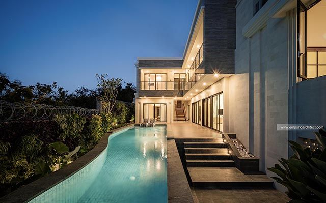 Hasil Konstruksi Villa Bapak FRS di  Pecatu, Badung, Bali