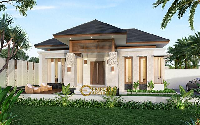 Mr. Farizal II Villa Bali House 1 Floor Design - Aceh
