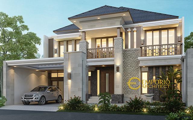 Mr. Helmi Villa Bali House 2 Floors Design - Aceh
